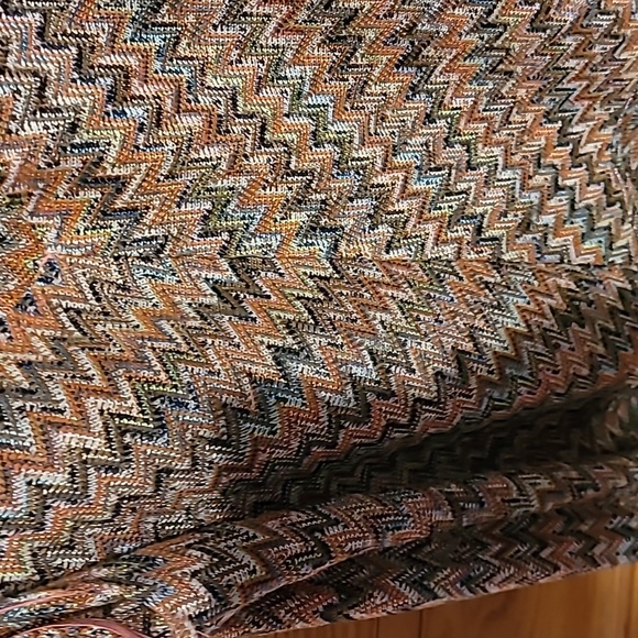 Anthropologie Maeve Westwater Chevron Knit Sleeveless V-Neck Dress - Picture 4 of 6